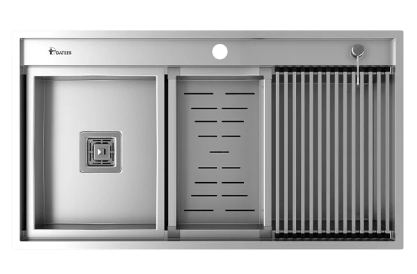 سینک استیل داتیس مدل Corian-702
