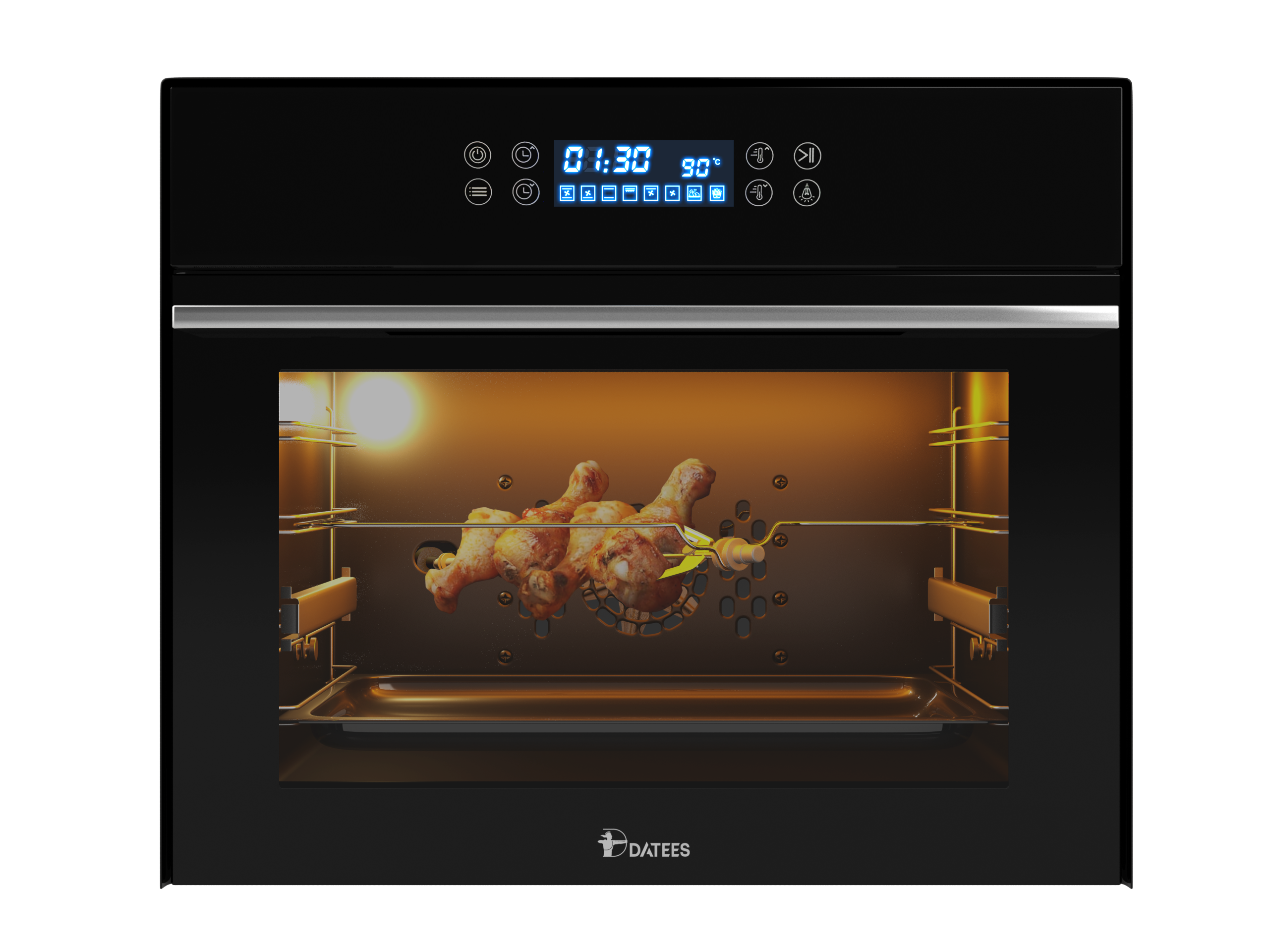 DTM-735-Food2 فر برقی رو میزی DT-735 - تصویر 1