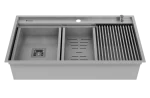 سینک استیل داتیس مدل Corian-702 - تصویر 2